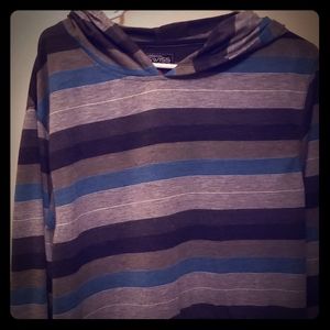 Long Sleeve Hooded Shirt